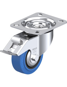 LE-POEV 80R-FI-SB-FA pasukamas ratukas su stabdžiais, 80 mm