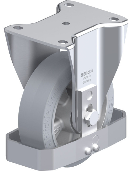 BH-ALEV 150K-SG-FS fiksuotas ratukas dengtas guma