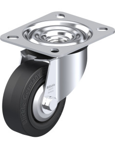 LE-POEV 80XR-FA pasukamas ratukas su guma 80 mm