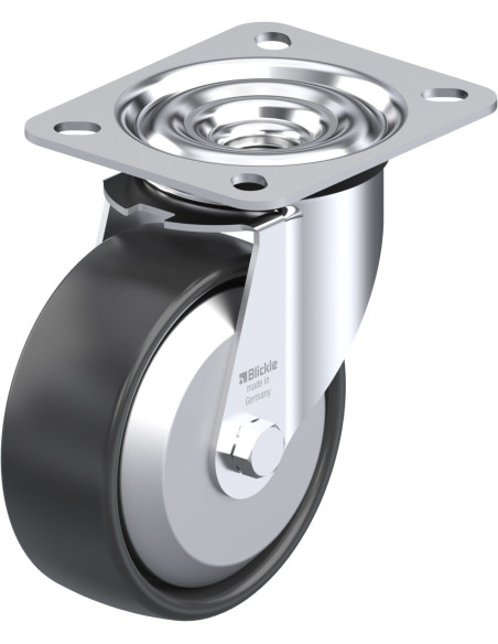 LE-PP 100G-FA Sintetinis pasukamas ratukas 100mm