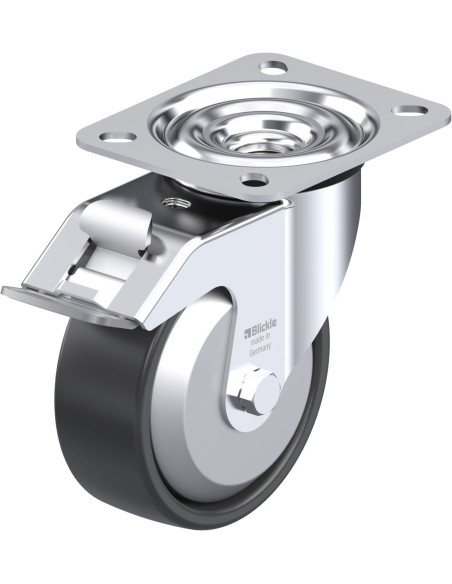 LE-PP 100KA-FI-EL-FA antistatinis pasukamas ratukas su