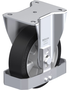 BH-ALEV 160K-FS fiksuotas ratukas dengtas guma