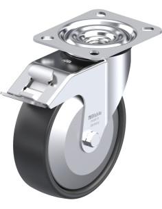 LE-PP 125G-FI-FA pasukamas ratukas su stabdžiais