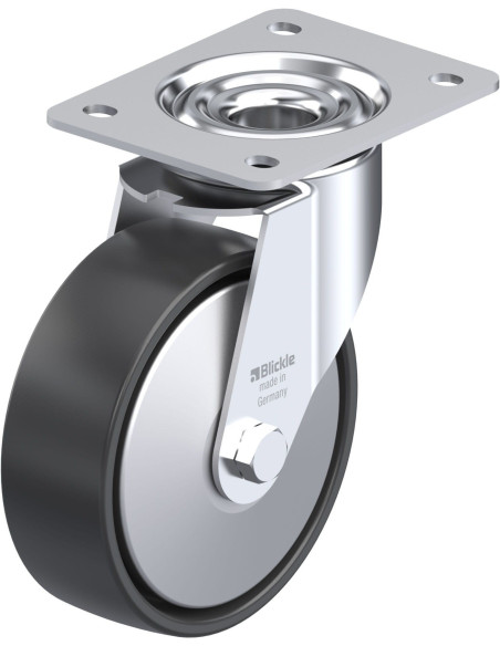 LE-PP 150G-FA Sintetinis pasukamas ratukas 150 mm