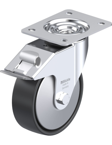 LE-PP 150G-FI-FA pasukamas ratukas su stabdžiais