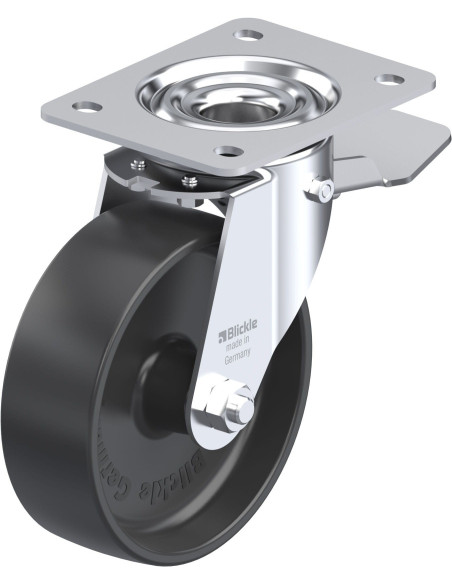 LE-PP 150G-ST pasukamas ratukas su stabdžiais