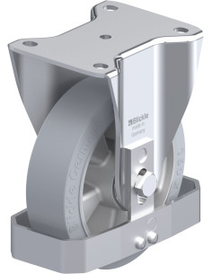 BH-ALEV 160K-SG-FS fiksuotas ratukas su guma