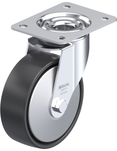 LE-PP 150K-EL-FA antistatinis pasukamas ratukas 150 mm