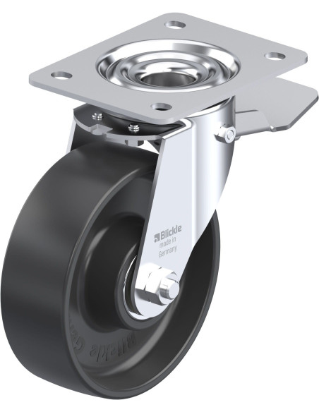 LE-PP 150K-ST pasukamas ratukas su stabdžiais