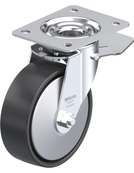 LE-PP 150K-ST-EL-FA antistatinis ratukas su stabdžiais