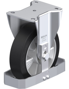 BH-ALEV 180K-FS fiksuotas ratukas su guma 180x50 mm