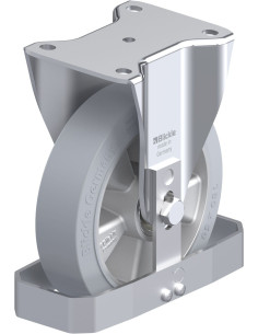 BH-ALEV 180K-SG-FS fiksuotas ratukas su guma