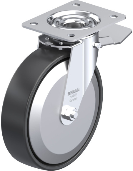 LE-PP 200K-ST-FA - pasukamas ratukas su stabdžiais