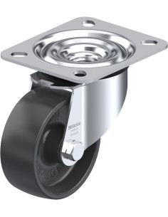 LE-PP 80G pasukamas sintetinis ratukas, 80 mm