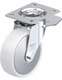 LE-PPN 150R-ST-FA sintetinis pasukamas ratukas su stabdžiais