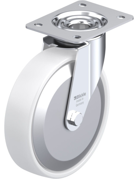 LE-PPN 200G-FA sintetinis pasukamas ratukas 200 mm