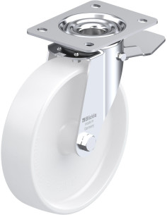 LE-PPN 200G-ST pasukamas ratukas su stabdžiais, 200 mm