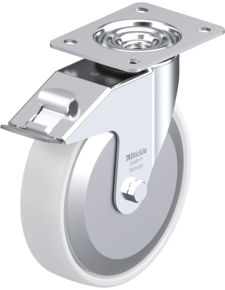 LE-PPN 200R-FI-FA sintetinis ratukas su stabdžiais