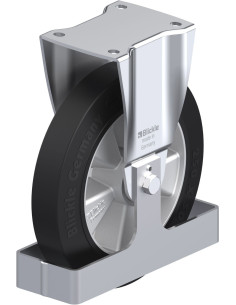 BH-ALEV 250K-FS fiksuotas ratukas dengtas guma