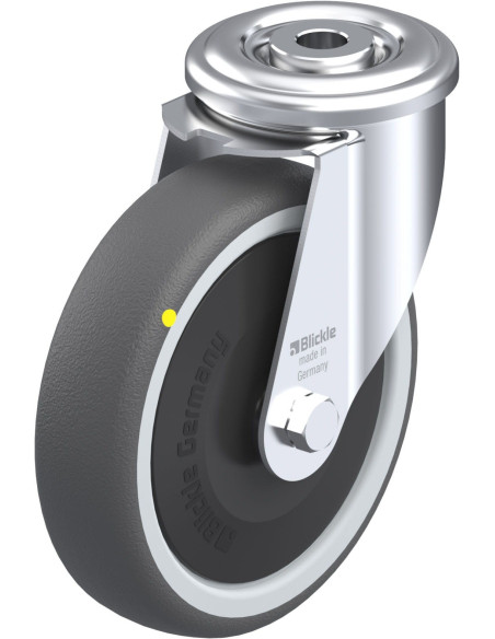 LER-PATH 125KF-ELS - antistatinis pasukamas ratukas 125 mm