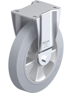 BH-ALEV 250K-SG fiksuotas ratukas su guma