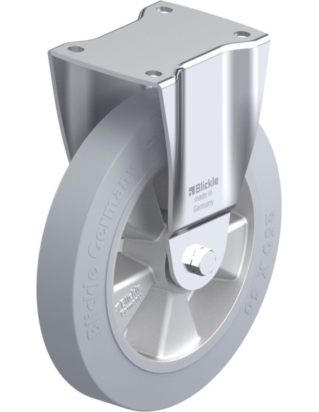 BH-ALEV 250K-SG fiksuotas ratukas su guma