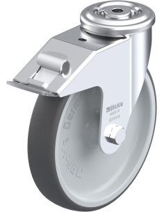 LER-PATH 200G-FI poliuretano pasukamas ratukas su stabdžiais