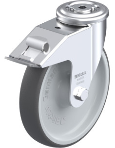 LER-PATH 200R-FI poliuretano ratukas su stabdžiais