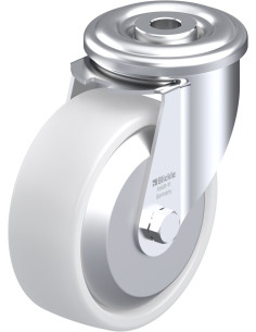 LER-PO 100KA-FA sintetinis pasukamas ratukas 100 mm