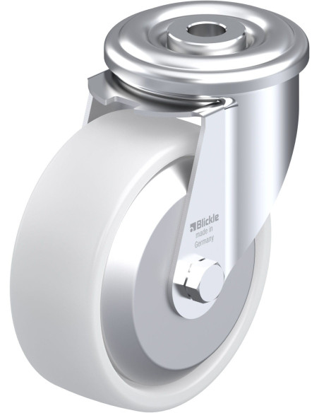 LER-PO 100KA-FA sintetinis pasukamas ratukas 100 mm