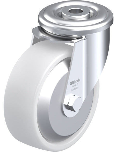 LER-PO 100R-FA sintetinis pasukamas ratukas 100 mm