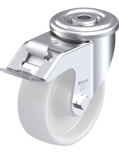 LER-PO 100R-FI sintetinis pasukamas ratukas su stabdžiais