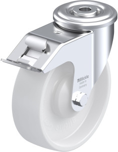 LER-PO 125KA-FI pasukamas ratukas su stabdžiais