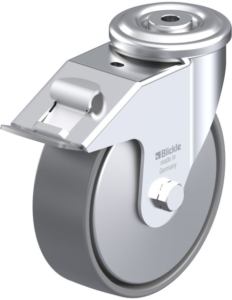 LER-PO 160G-FI-ELS-FA antistatinis ratukas su stabdžiais