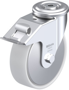 LER-PO 160G-FI-FA pasukamas ratukas su stabdžiais