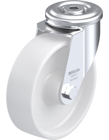 LER-PO 160R Sintetinis pasukamas ratukas, 160 mm