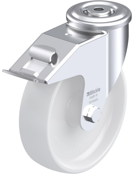 LER-PO 175R-FI Sintetinis pasukamas ratukas su stabdžiais