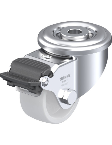 LER-PO 60G-RA pasukamas ratukas su stabdžiais, 60 mm