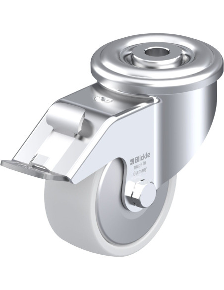 LER-PO 75R-FI-FA pasukamas ratukas su stabdžiais 75 mm