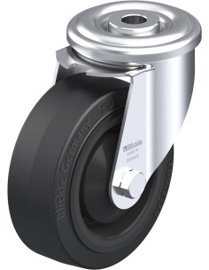 LER-POEV 100KA pasukamas ratukas su guma, 100 mm