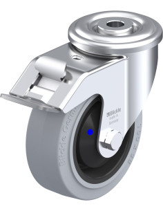 LER-POEV 100XKA-FI-SG pasukamas ratukas su stabdžiais