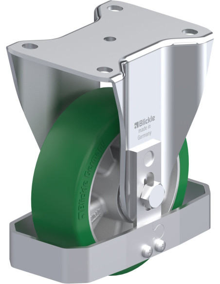 BH-ALST 150K-FS poliuretano fiksuotas ratukas