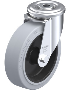 LER-POEV 125G-SG pasukamas ratukas su guma, 125 mm