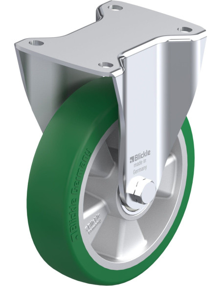 BH-ALST 180K poliuretano fiksuotas ratukas