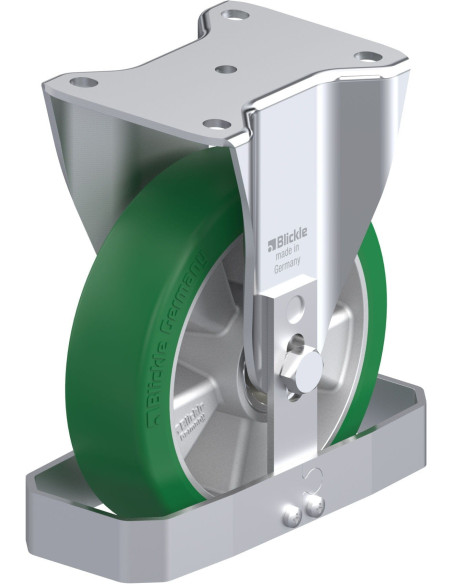 BH-ALST 180K-FS poliuretano fiksuotas ratukas 180 mm