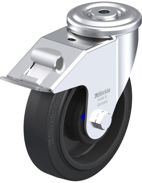 LER-POEV 160XKA-FI pasukamas ratukas su stabdžiais