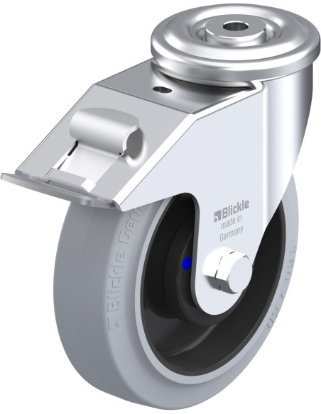 LER-POEV 160XKA-FI-SG pasukamas ratukas su stabdžiais