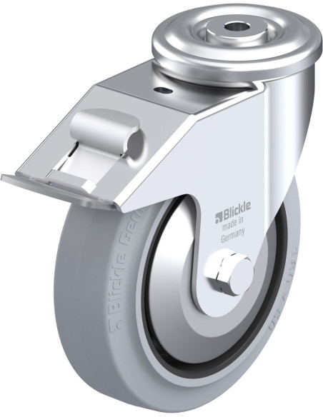 LER-POEV 160XKA-FI-SG-FA pasukamas ratukas su stabdžiais