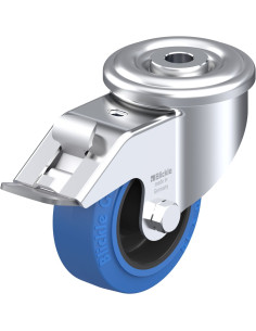 LER-POEV 80G-FI-SB pasukamas ratukas su stabdžiais, 80 mm