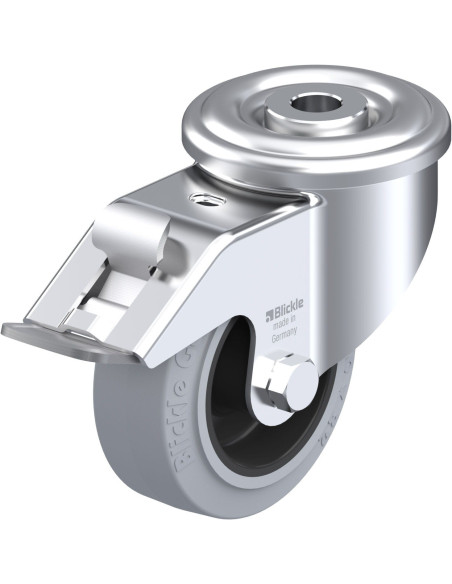 LER-POEV 80G-FI-SG pasukamas ratukas su stabdžiais, 80 mm